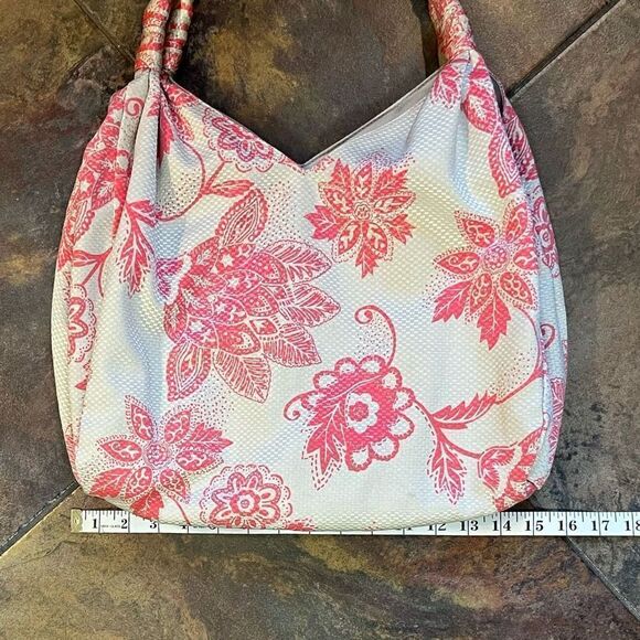 Old Navy Floral Hobo Shoulder Sling Bag Purse - Picture 2 of 9